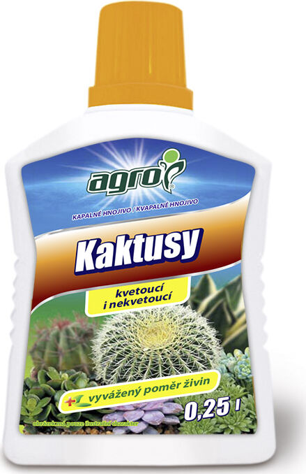 Levně AGRO Kapalné hnojivo pro kaktusy 0,25l