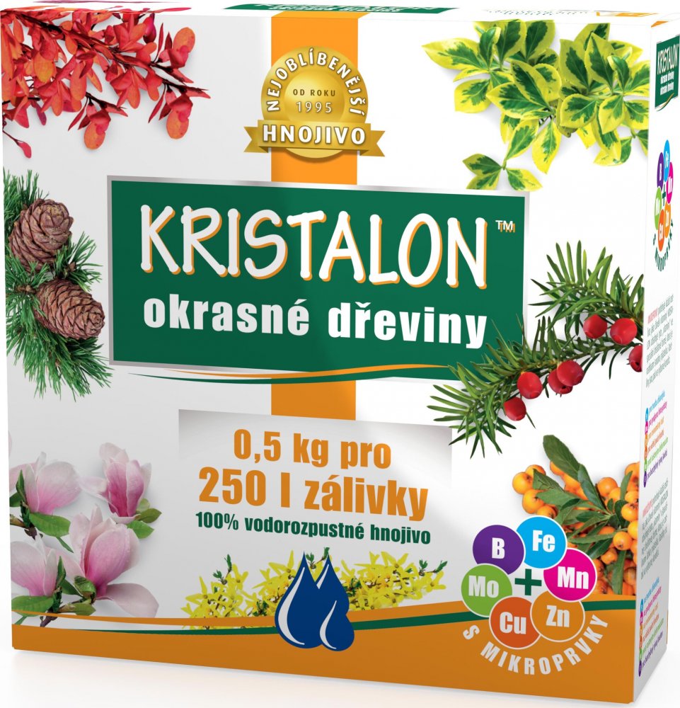 Levně Kristalon pro okrasné dřeviny 500g