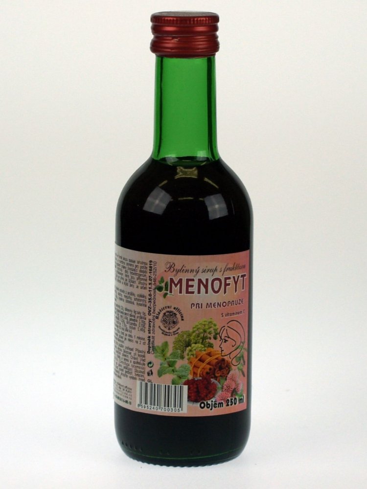 Levně Bylinný fruktózový sirup MENOFYT 275 g