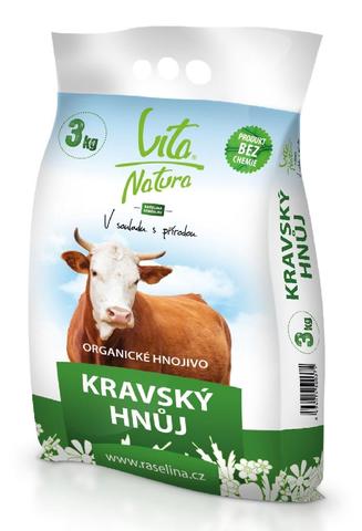 Levně Kravský hnůj 3kg