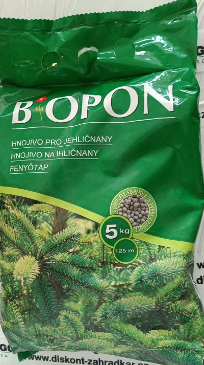 Levně Bopon Hnojivo pro jehličnany 5kg