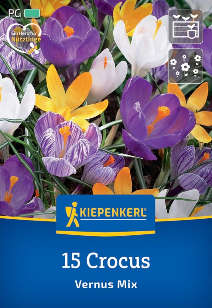 Levně 2650011/7402 Krokusy velkokvětá směs 15ks