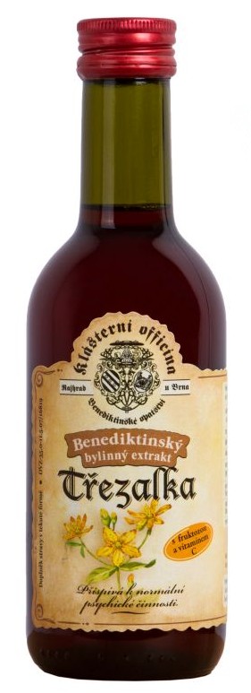 Levně Bylinný fruktózový sirup TŘEZALKA 290 g