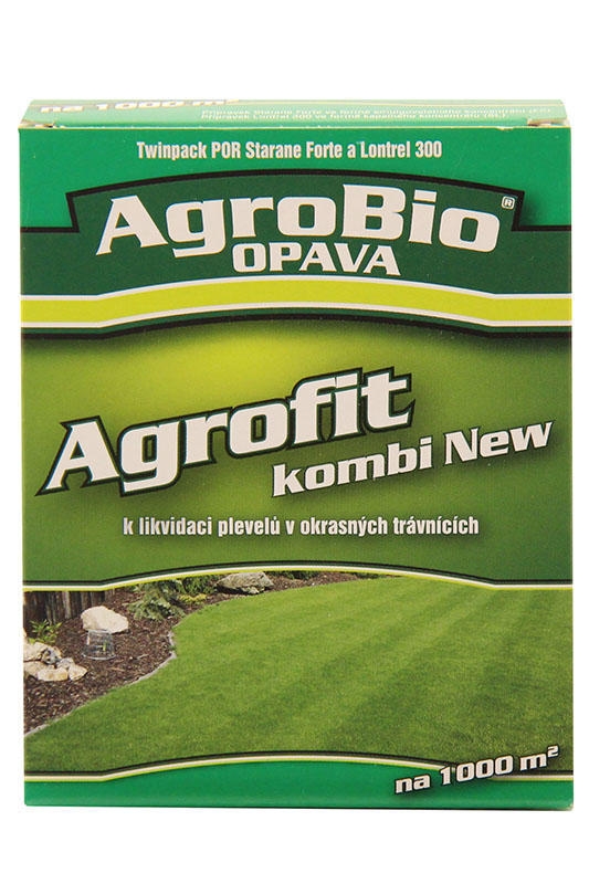 Levně Agrofit kombi NEW Proti plevelům v trávníku na 1000 m2