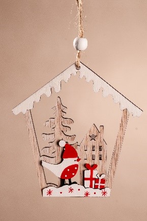 Levně Domeček vánoční atmosféra X555