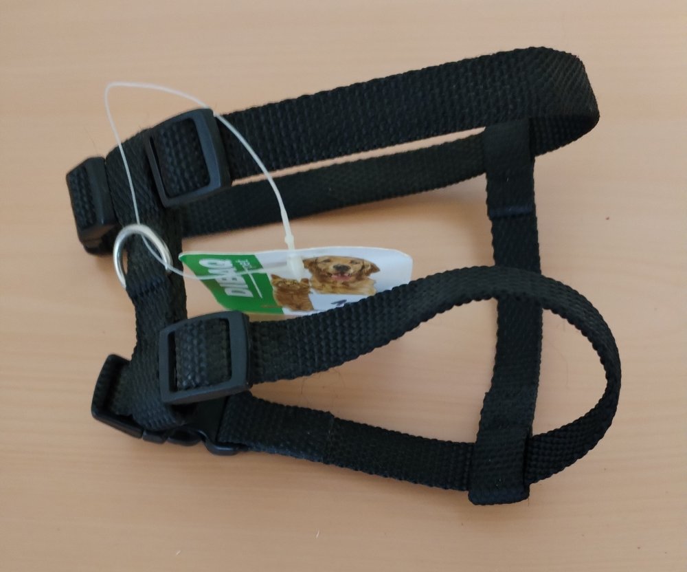 Levně Postroj popruh vel.3 černý