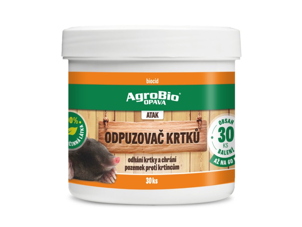 ATAK Odpuzovač krtků 30ks