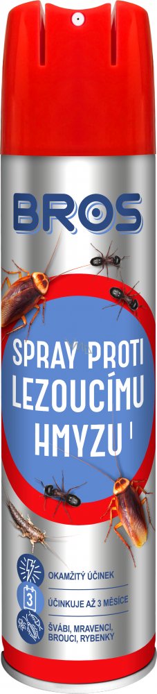 Levně Bros Sprej proti lezoucímu hmyzu 400ml