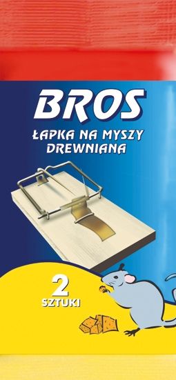 Bros Pastička dřevěná malá myš