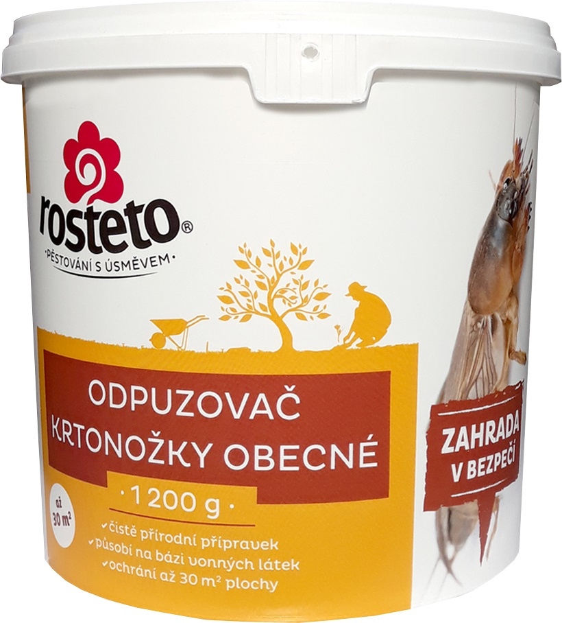 Rosteto Odpuzovač krtonožky obecné 1200g